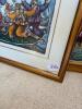 Framed Limited Edition Print in a Naive Modern Style 21x25 - 12