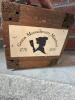 Colonial-Style Wooden and Brass Lantern with Glass Panels - 4