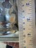 Pair of Nakhichevan Souvenir Armudu Glasses with Metal Holders - 8
