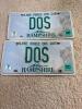 New Hampshire Vanity License Plates DOS