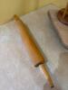 MIxed Kitchen Lot Knives, with Wooden Utensils - 11