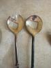 Three Sets Silver Plated Salad Serving Forks and Spoons - 2