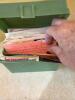 Recipe Boxes with Handwritten and Clipped Recipe Cards - 5