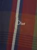 Mens Large Christian Dior Monsieur Plaid Short Sleeve Shirt - 2