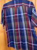 Mens Large Christian Dior Monsieur Plaid Short Sleeve Shirt - 5