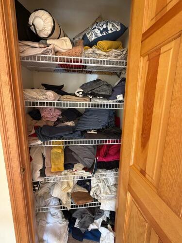 Large Linen Closet with Mixed Contents