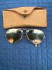 Bausch & Lomb Ray-Ban Aviator Case with Sunglasses w