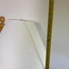 Table Lamp With Metal Base and White Shade - 8