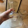 Pyrex and Anchor Hocking Glassware with Framed Kitchen Poem - 7
