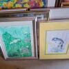 Framed Artworks and Prints in Various Styles and Subjects - 3