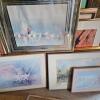 Framed Artworks and Prints in Various Styles and Subjects - 4
