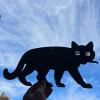 Metal Cat Silhouette and Cat Wind Chime - 3
