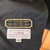 Men's Double-Breasted Black Trench Coat in the Mid-Century Style - 4