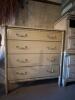 Faux Bamboo Style Four-Drawer Chest - 2