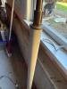 Mid-Century Modern Torchiere Floor Lamp with Frosted Glass Shade - 8