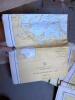 Set of 9 Nautical Charts of Massachusetts Coast Harbors and Bays + Lake Champlain - 7