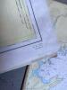 Set of 9 Nautical Charts of Massachusetts Coast Harbors and Bays + Lake Champlain - 14