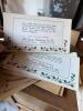 Ephemera Collection: Holiday Cards, Letters, Slide Rule and More! - 6