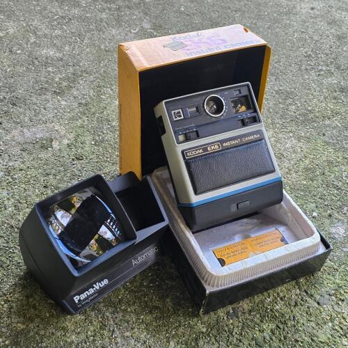 Kodak EK6 Instant Camera with Pana-Vue Automatic Viewer