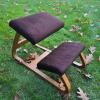 Kneeling Ergonomic Chair Scandinavian-Style Bentwood Frame - 2