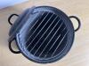 Cast Iron Kettle and Black Enamelware Pot with Lid - 5