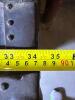 Antique Flat Top Steamer Trunk with Wood and Metal Detailing - 7