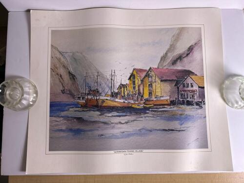 Maritime Art Prints and Map Prints, Nautical-Style