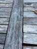 Patiojoy Wicker Armchairs and Weathered Wood Patio Table - 3