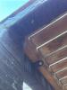 Patiojoy Wicker Armchairs and Weathered Wood Patio Table - 5