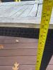 Patiojoy Wicker Armchairs and Weathered Wood Patio Table - 9