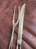Towle Silversmiths Carving Knife and Fork Set - 3