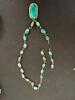 Egyptian-Style Scarab Necklace and Bracelet Jewelry - 4