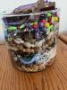Mystery Glass Jar Filled With Assorted Costume Jewelry - 2