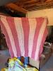 Five Assorted Handmade Crochet Afghans - 5