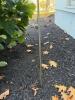Blue Glass Garden Gazing Ball with Metal Stake 46" - 3
