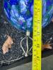Blue Glass Garden Gazing Ball with Metal Stake 46" - 6