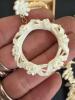 Carved Mother of Pearl Pins, Necklace and More - 6