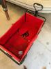 Collapsible Red Utility Wagon with Handle - 2