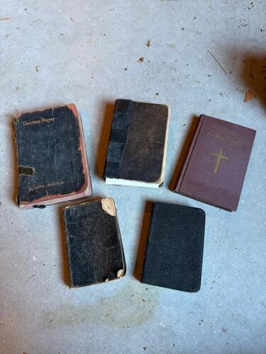 Vintage Episcopal Prayer Books and Hymnals, Early 20th Century