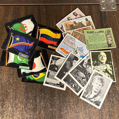 Vintage Trading Cards: Movies, TV, Flags