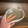 Opalescent Art Glass Rose Bowl and Hobnail Dish - 3