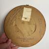 Framed Illustrated Prayer & Round Framed 1890s Photograph - 5