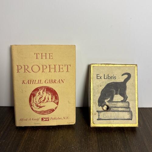 The Prophet by Kahlil Gibran & Ex Libris Bookplates