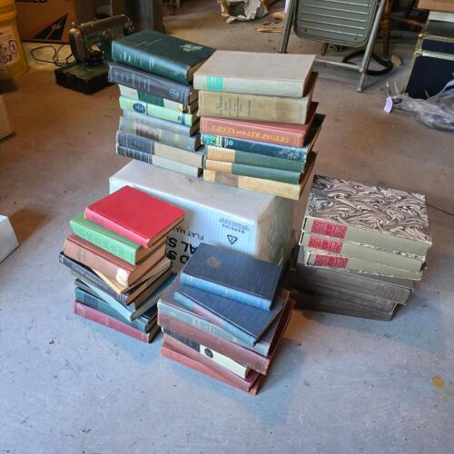 Vintage Hardcover Books, Poetry, History & Literature Lot