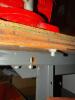 Craftsman Bench Vise Red Cast Iron Swivel Base - 4