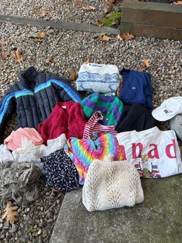Ladies Vintage Outerwear and Clothing Lot