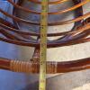 Papasan Chair Rattan Frame in MCM Style - 8