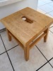 Small Wooden Step Stool with Handle - 2