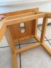 Small Wooden Step Stool with Handle - 3