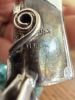 Silver and Turquoise Nugget Necklace with Pendant and Feathers - 8